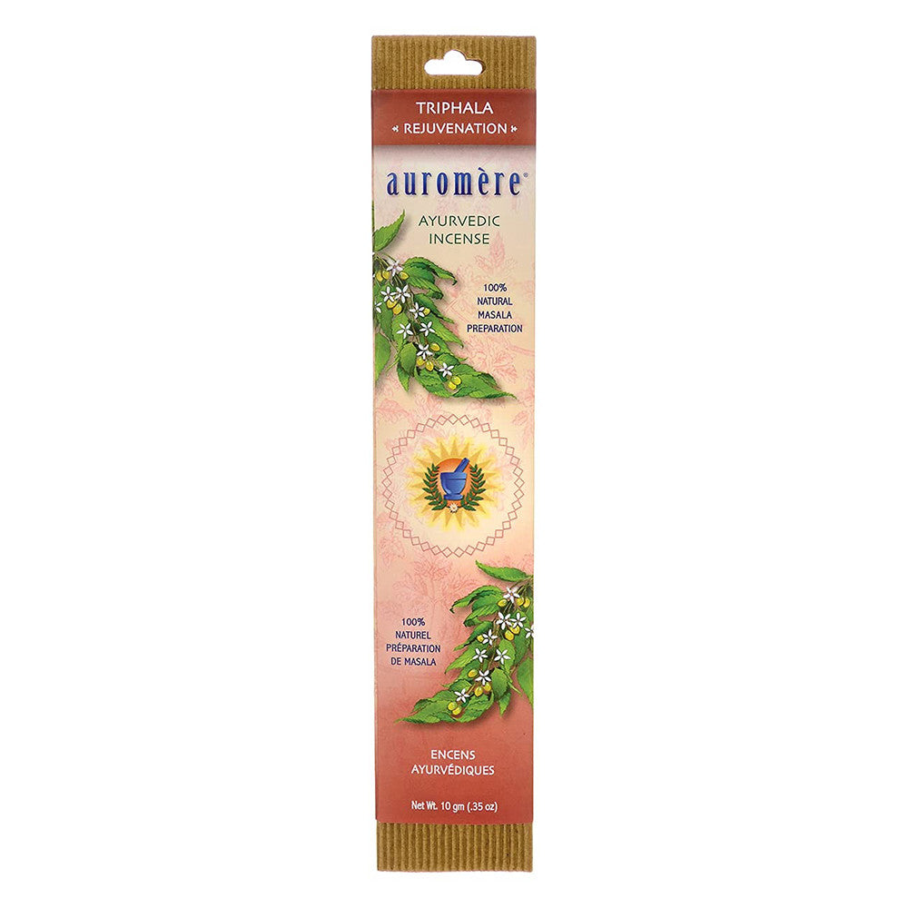 Auromere Ayurvedic Incense, Triphala, 1 Ea